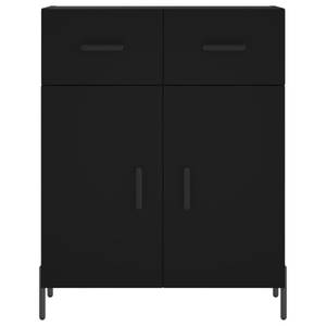 Highboard DE3408 Schwarz - Holzwerkstoff - 34 x 180 x 70 cm