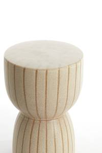 Pouf FINCA Braun - Keramik - 29 x 42 x 29 cm