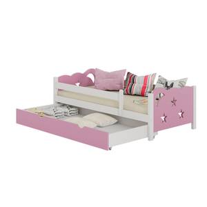 Lit pour enfant Jessica 40319 Doré rose - Blanc