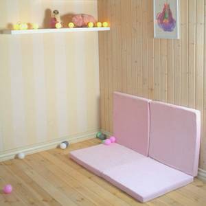 Spielmatte für Kinder Quadrat MATA Pink