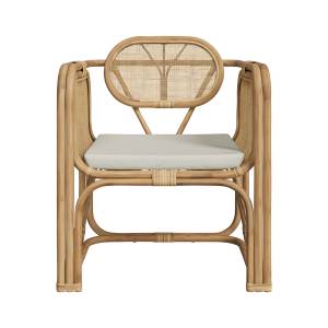 Fauteuil Navahino Marron - Rotin - 71 x 87 x 65 cm