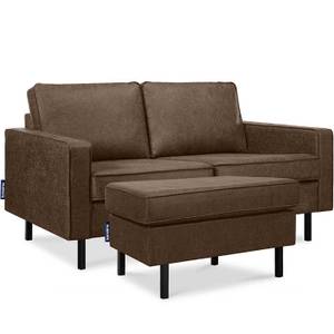 Sofa INVIA 2-Sitzer Dunkelbraun