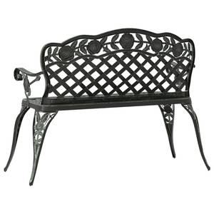 Banc de jardin 3010970 Vert - Métal - 108 x 83 x 60 cm