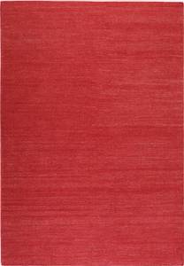 Kurzflorteppich Rainbow Kelim Rot - Naturfaser - Textil - 200 x 1 x 290 cm