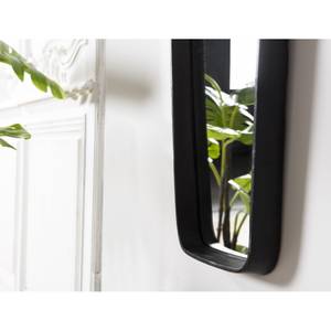 Miroir aluminium noir Noir - Métal - 5 x 174 x 31 cm