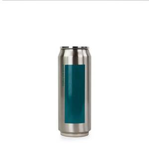 isothermische Kanette 500 ml blau Blau - Metall - 7 x 22 x 7 cm