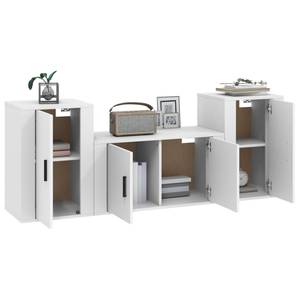 TV-Schrank 3er Set D978 Weiß