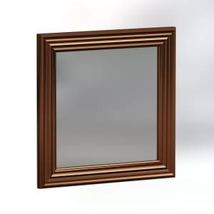 Spiegel Loza 4er 40x40cm Bronze Gold - Glas - 40 x 40 x 2 cm
