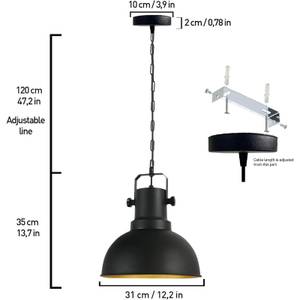Pendelleuchte Esstisch Industrial Lampe kaufen | home24