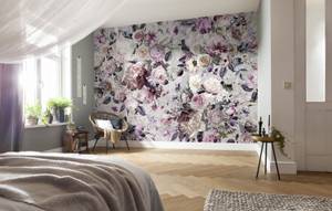 Fototapete Lovely Blossoms 611640 Pink - Naturfaser - Textil - 350 x 250 x 250 cm