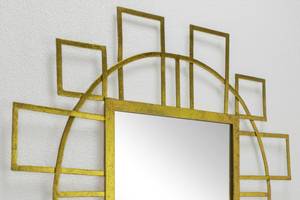 Wandspiegel Fast Forward Gold - Metall - 89 x 89 x 3 cm