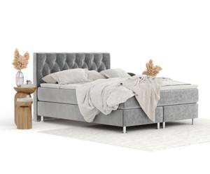 Boxspringbett Excelsior Grau - Breite: 140 cm