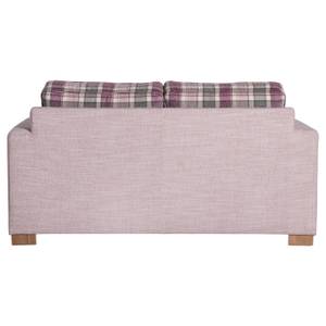 Nebraska Sofa 2-Sitzer Pink - Kunststoff - Textil - Holz teilmassiv - 165 x 88 x 87 cm