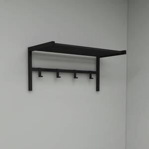 Portemanteau Tolga noir Noir - Métal - 69 x 33 x 34 cm