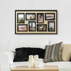 Multirahmen ALIA, 70 x 40 cm, 8 Fotos Holzwerkstoff - 3 x 41 x 71 cm