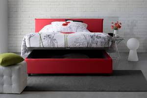 Doppelbett Brenda Rot