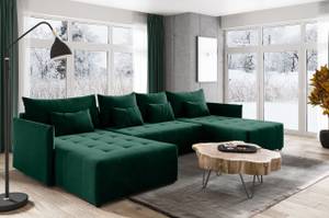 Ecksofa Big Sofa Eckcouch Molo U Form Grün