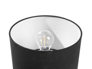 Tischlampen TOBOL 2-tlg Schwarz - Braun - Massivholz - 22 x 40 x 22 cm