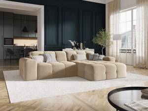 Ecksofa KENDAL 4 Sitzplätze Beige