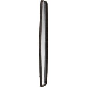 Spiegel Clip Schwarz - Metall - 32 x 177 x 5 cm