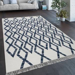 Hochflor-Teppich Kenitra 502 Blau - 140 x 200 cm