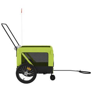 Remorque vélo pour chien 3028772-2 Vert - 123 x 66 x 63 cm