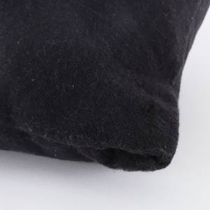 Coussin Bering Noir - Textile - 35 x 10 x 55 cm
