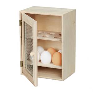 Holz Eierschrank Beige