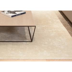 Tapis de salon fait main TITANE Beige - 120 x 170 cm