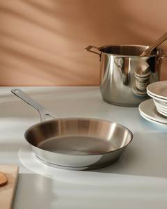 Bratpfanne POTS&PANS Silber - Naturfaser - 2 x 10 x 28 cm