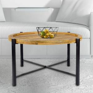 Couchtisch Sioux Beistelltisch Schwarz - Braun