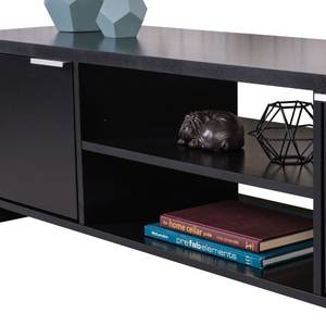 TV-Schrank 69188N1CF Schwarz - Holzwerkstoff - 38 x 40 x 145 cm