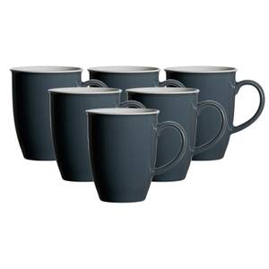 Kaffeebecher Doppio 6er Set Anthrazit