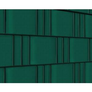 PVC Sichtschutzstreifen Rolle 65 m Grün Grün - Kunststoff - 19 x 23 x 6500 cm