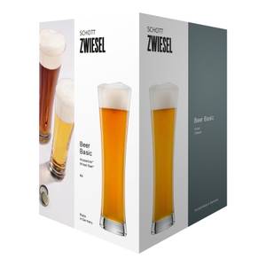 Weizenbiergläser Beer Basic 4er Set Fassungsvermögen: 0.5 L - Anzahl Teile im Set: 4