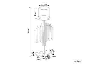 Kerzenständer NIAS 13 x 53 cm
