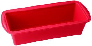 Moule à cake Rouge - Matière plastique - 14 x 32 x 8 cm