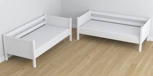 Etagenbett N02 mit Schublade Weiß - 90 x 180 cm