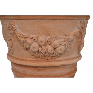 Vase Toscan Marron - Céramique - Pierre - 40 x 30 x 40 cm