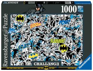 Batman Herausforderungspuzzle Blau - Papier - 50 x 1 x 70 cm