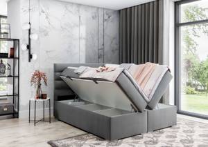 Boxspringbett VIVANTA Grau - Breite: 160 cm