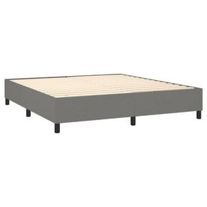 Bettgestell-K-17496 Grau - Holzwerkstoff - 160 x 118 x 203 cm