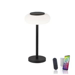 LED Tischleuchte Q ETIENNE Smart Home Schwarz