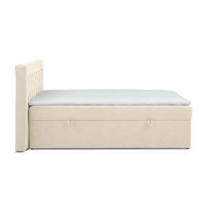 Boxspringbett Allure Pocket und Visco Ecru - Breite: 160 cm