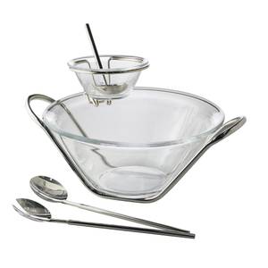 Saladier et Saucier  (7 pcs) Verre - 30 x 18 x 30 cm