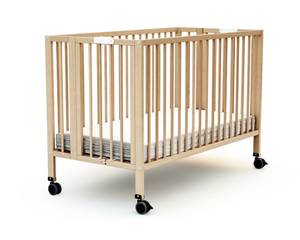 Klappbares Babybett ESSENTIEL Braun