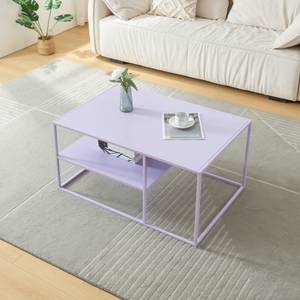 Table basse Solund Mauve - 90 x 45 x 60 cm