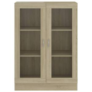 Vitrinenschrank 3005130-1 Eiche Sonoma Dekor - Höhe: 115 cm