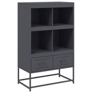 Highboard DE8775 Grau - Metall - 39 x 112 x 69 cm