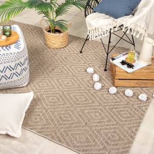 In- & Outdoor Jute Teppich Fora Tile 120 x 170 cm